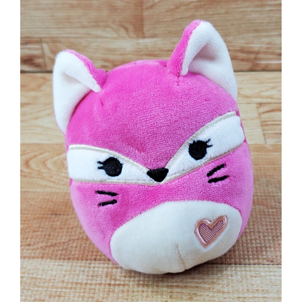 Squishmallows Hot Pink Fox 5” Plush Fern Collectable Valentine’s
